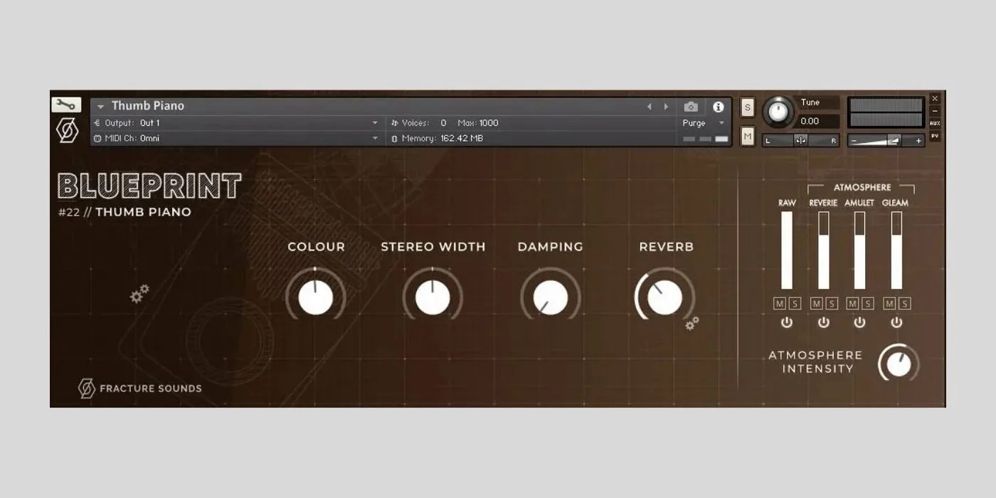 Fracture Sounds – Blueprint Thumb Piano