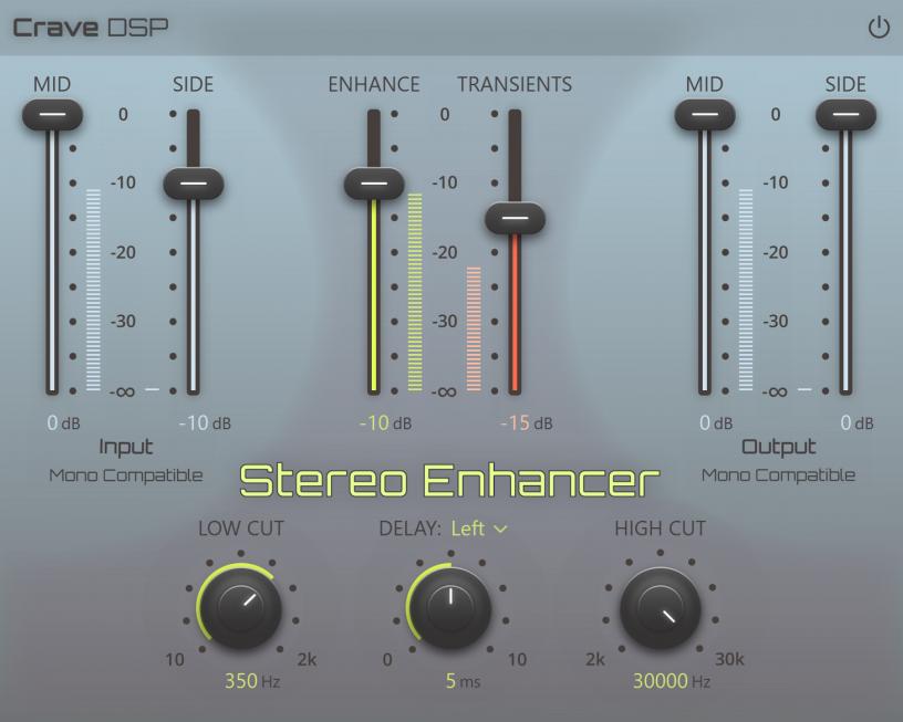 Crave DSP – Crave Stereo Enhancer v1.0.9 VST, VST3, AAX x64