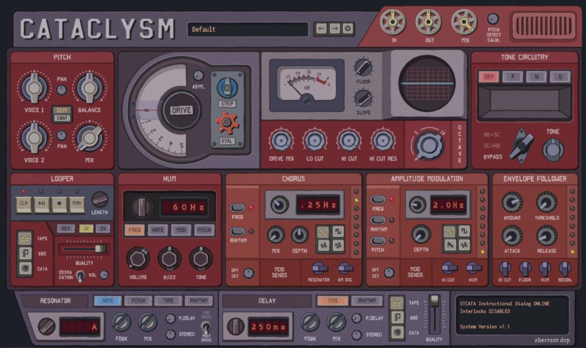 Aberrant DSP – Cataclysm v1.1 VST3, AAX x64
