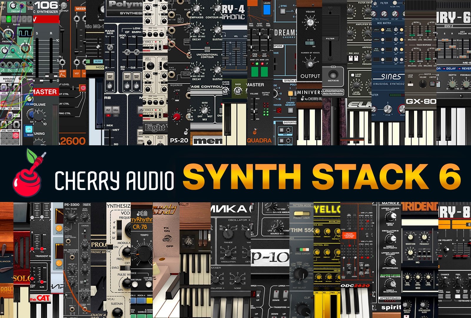 Cherry Audio – Synth Stack 6 SAL, VSTi, VST3i, AAX x64