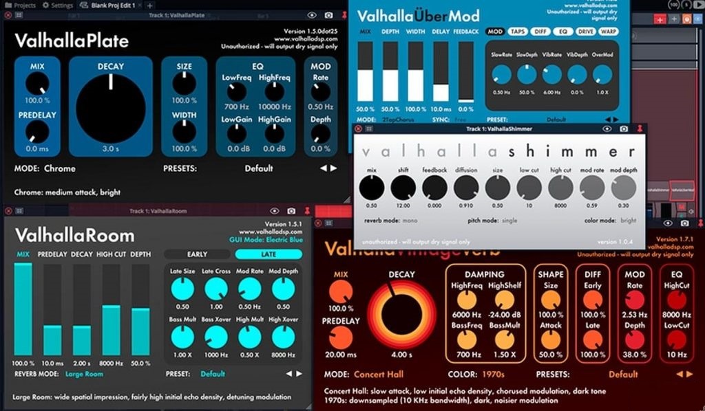 ValhallaDSP – ValhallaDSP bundle 2025.11 – VST, VST3, AAX x64