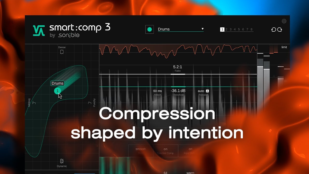 Sonible – smart:comp 3 v1.0.1 VST, VST3, AAX, x64