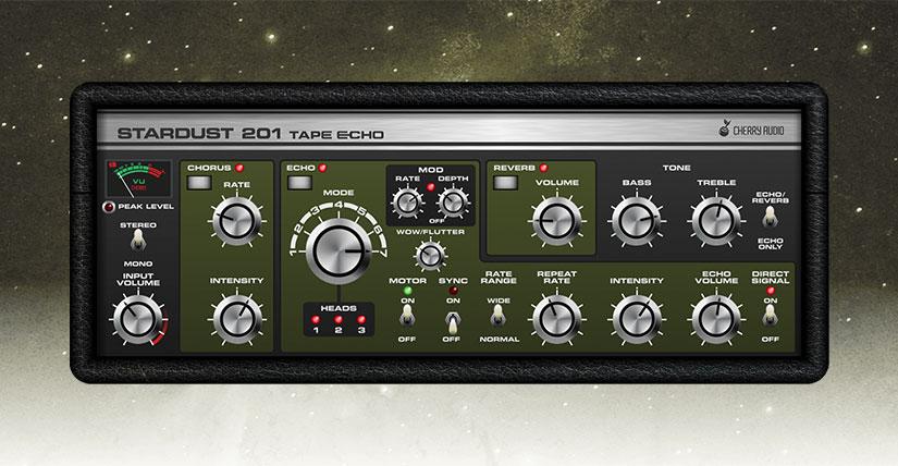 Cherry Audio – Stardust 201 Tape Echo v1.4.0.38- STANDALONE, VST, VST3, AAX x64