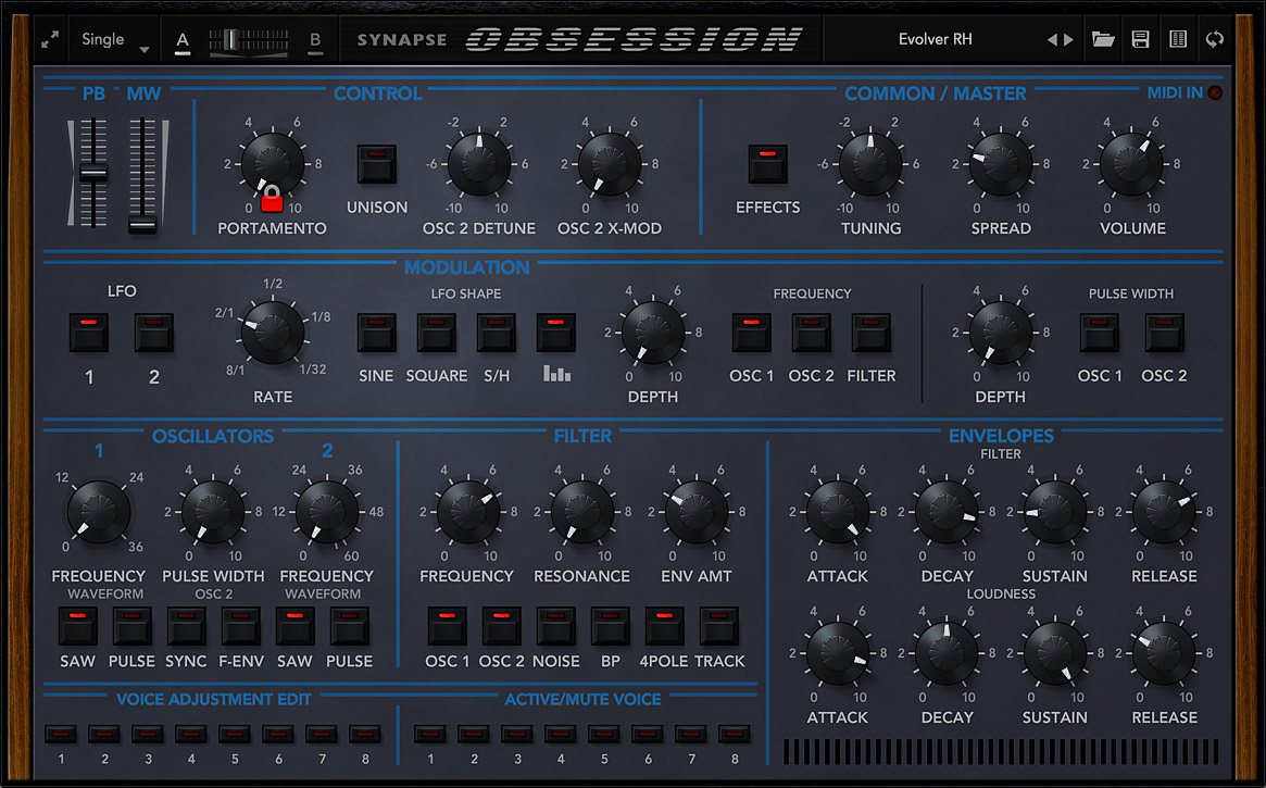 Synapse Audio-Obsess ion v1.2.4 VSTi, VSTi3, AAX x64