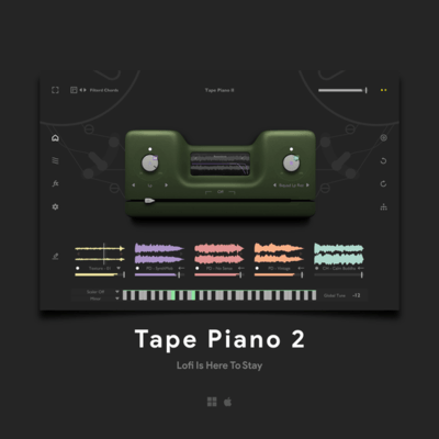 Thenatan – Tape Piano 2  VSTi, VSTi3 x86 x64