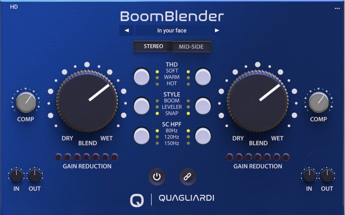 Quagliardi Pro Audio – BoomBlender v1.0.1  VST3 AAX WIN