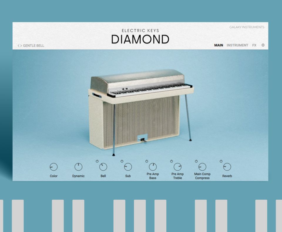 Electric Keys Diamond 1.2 Full + Update KONTAKT