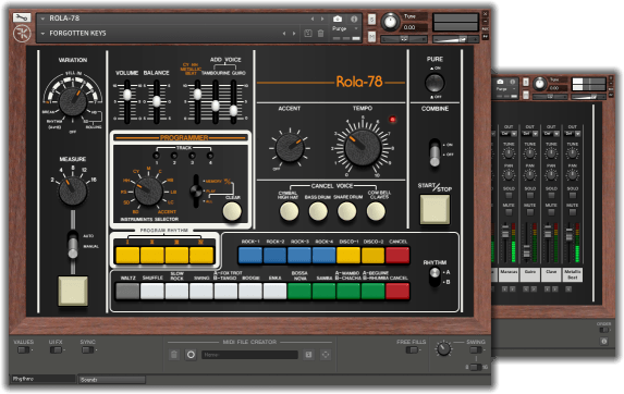 Forgotten Keys – Rola-78 KONTAKT