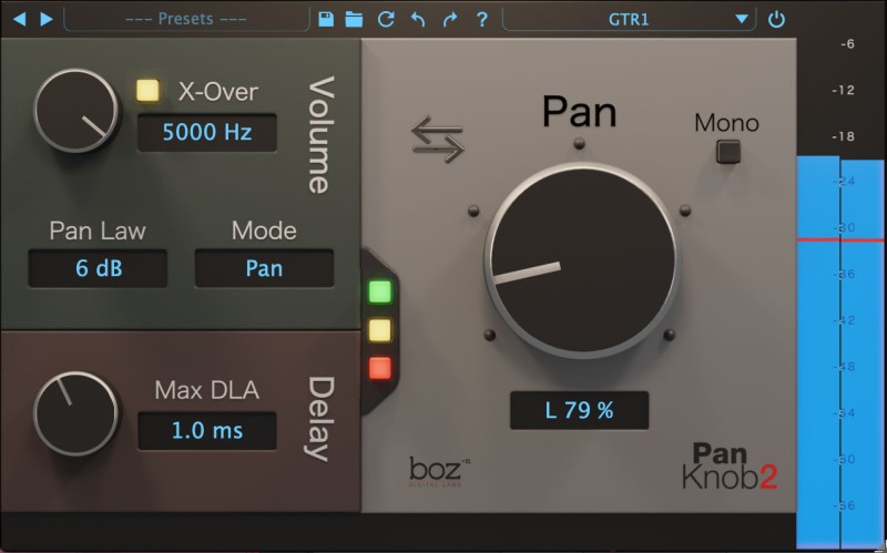 Boz Digital Labs – Pan Knob 2 v2.0.8  VST VST3 AAX