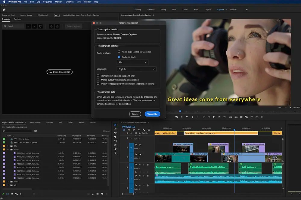 Adobe Speech to Text 2.1.6 for Premiere Pro 2026 x64