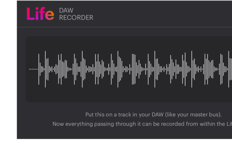 XLN Audio – Life DAW Recorder v1.2.3.1 VST VST3 AAX