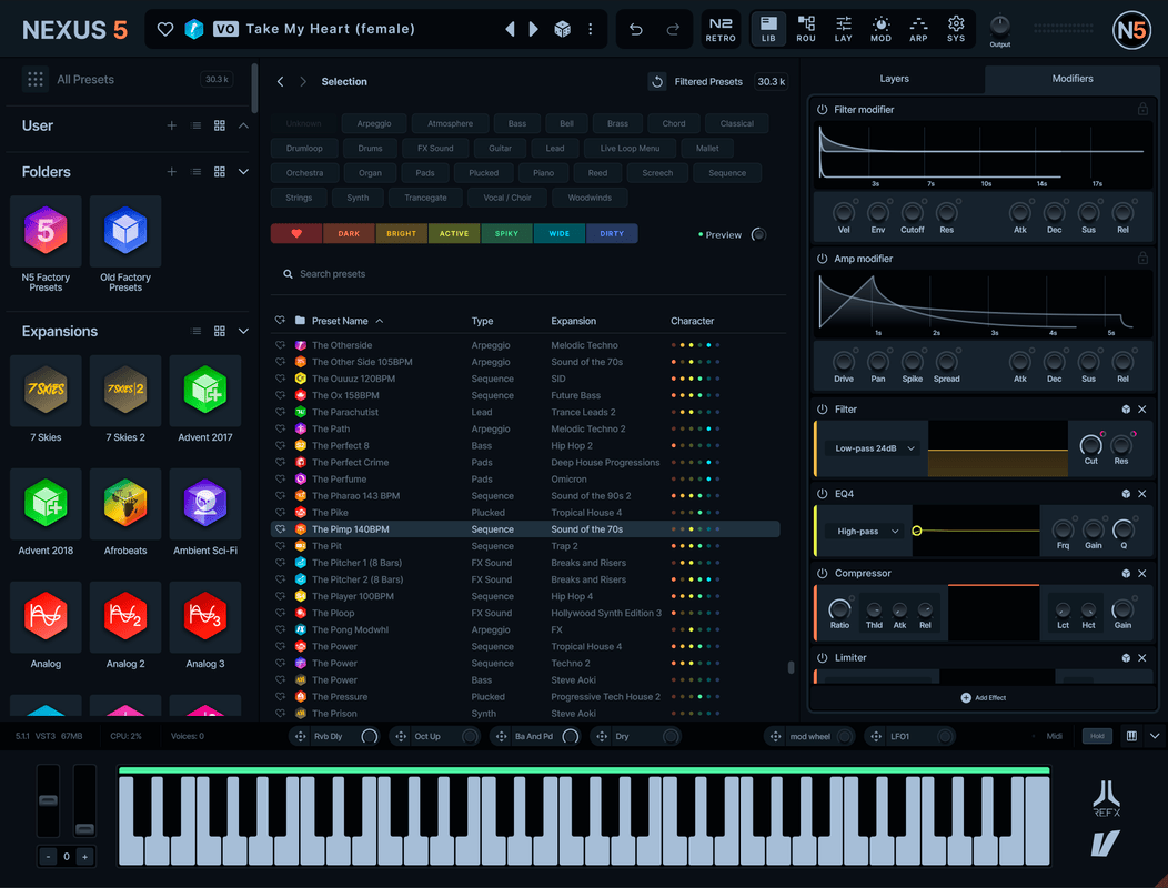 reFX – Nexus 5 v5.4.11 VST VST3 AAX AU WIN MAC