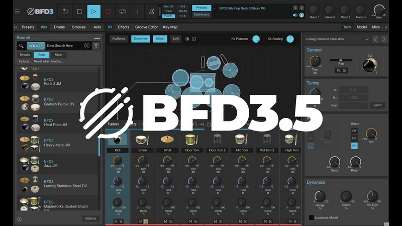 BFD Drums – BFD3 3.5.0.49 STANDALONE, VSTi, VSTi3, AAX x64