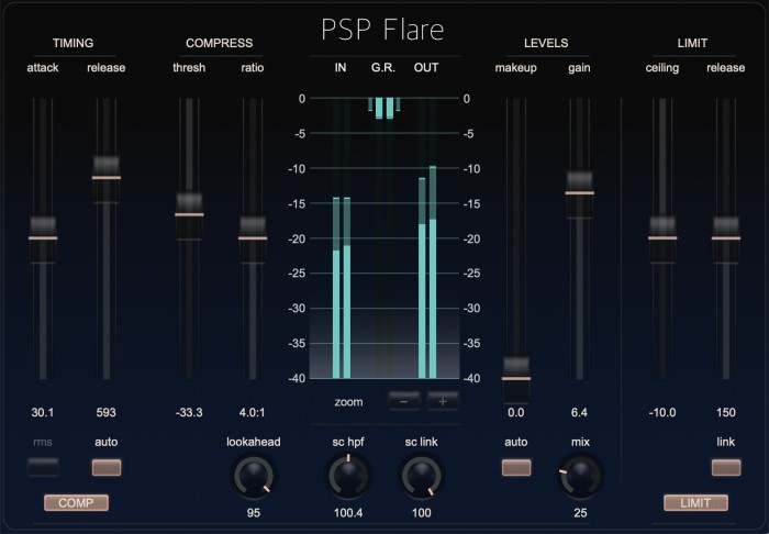 PSPaudioware – PSP Flare v1.1.0 VST VST3 AAX