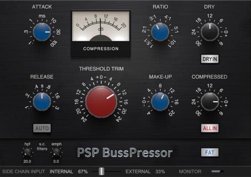 PSPaudioware – PSP BussPressor v.2.1.0 VST, VST3, AAX x64