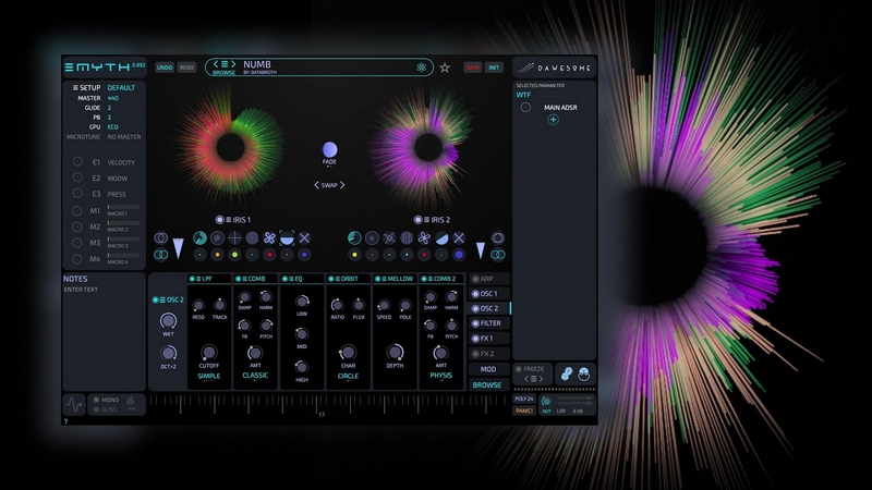 Dawesome (Tracktion Software) – Myth 1.63 VSTi3, AAX x64