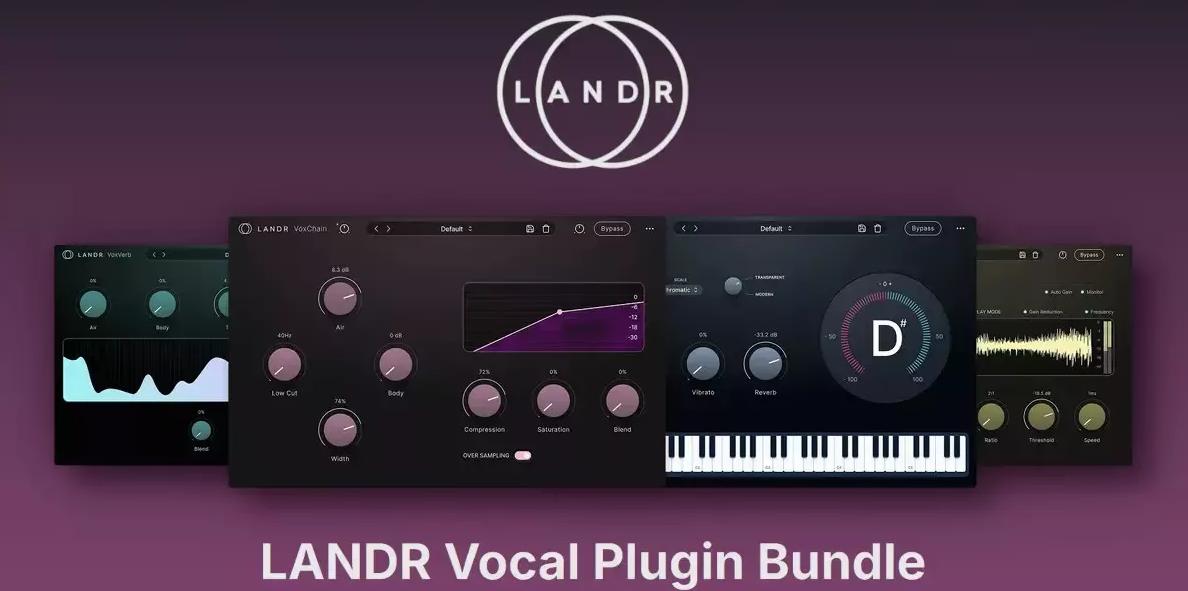 LANDR – Vocal Plugin Bundle v.1.0.2 VST3, AAX x64