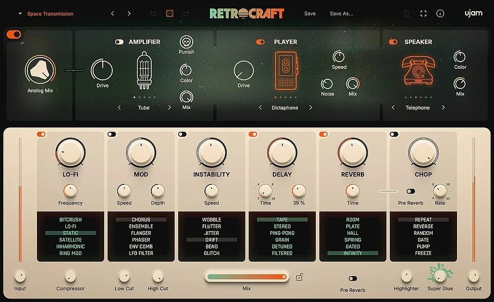UJAM – RETROCRAFT v.1.0.0 VST, VST3, AAX x64