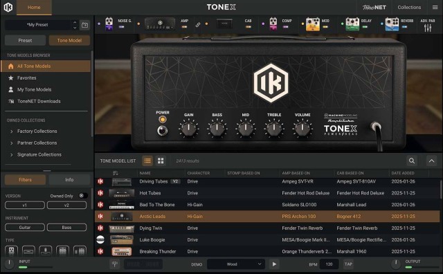 IK Multimedia – ToneX MAX v. 1.12.1 STANDALONE, VST, VST3, AAX x64