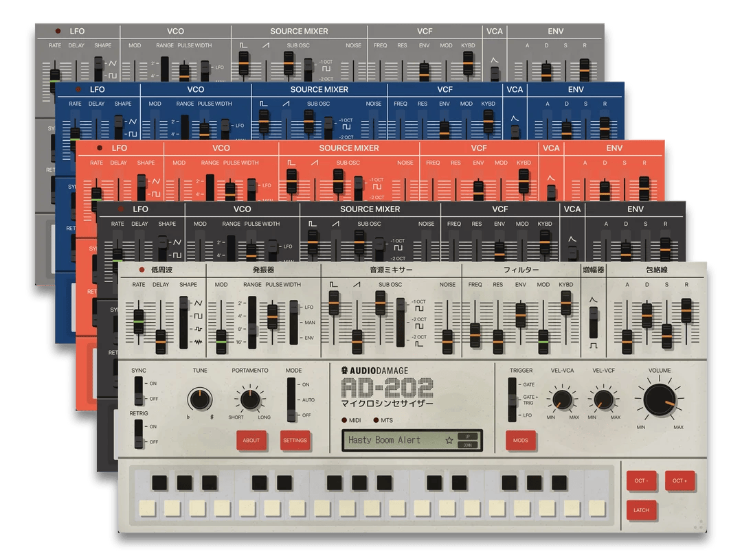 Audio Damage – AD-202 v1.0.0 VST3 AU AAX LV2 For Windows