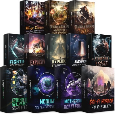 Ghosthack x Boom Library – Sound FX & Foley Bundle Wav