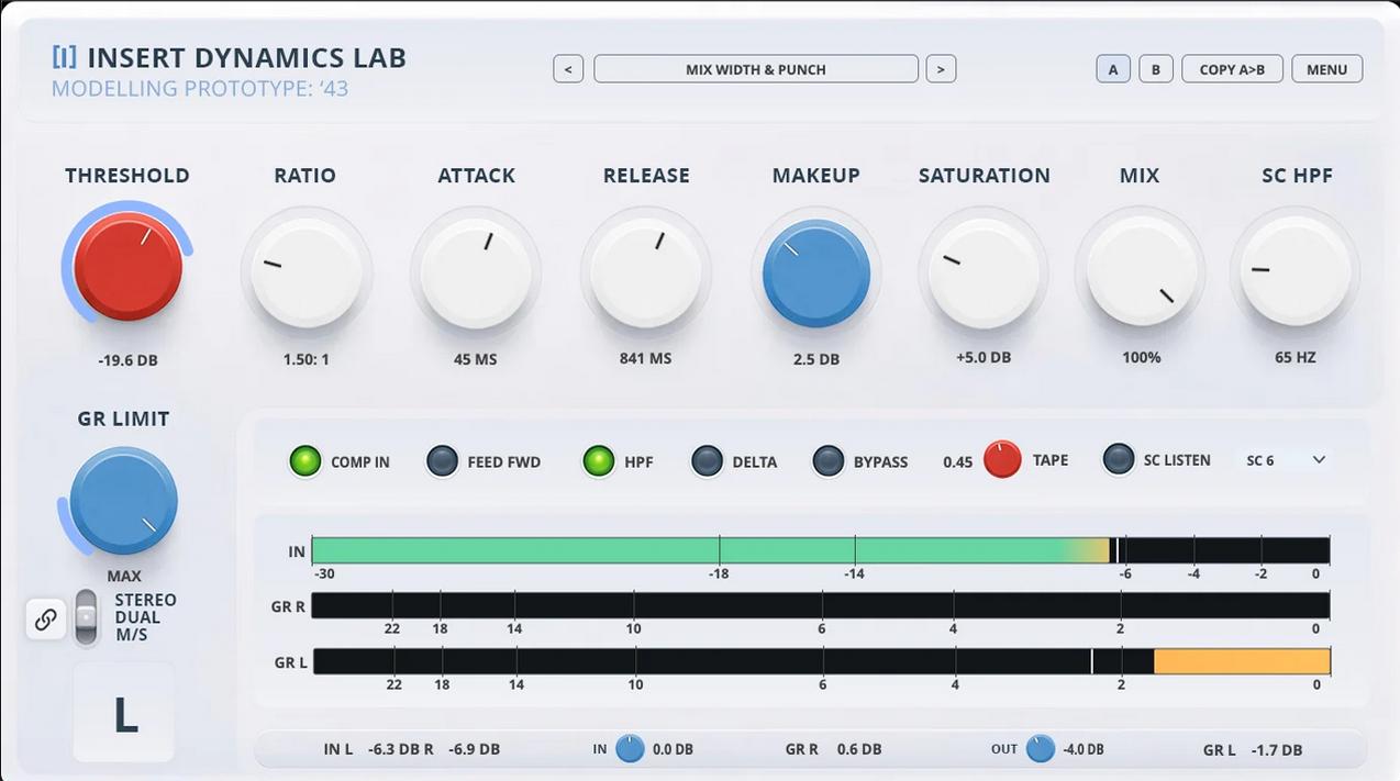 Insert Audio Insert Dynamics Lab v0.2.1 VST3 AAX for Windows