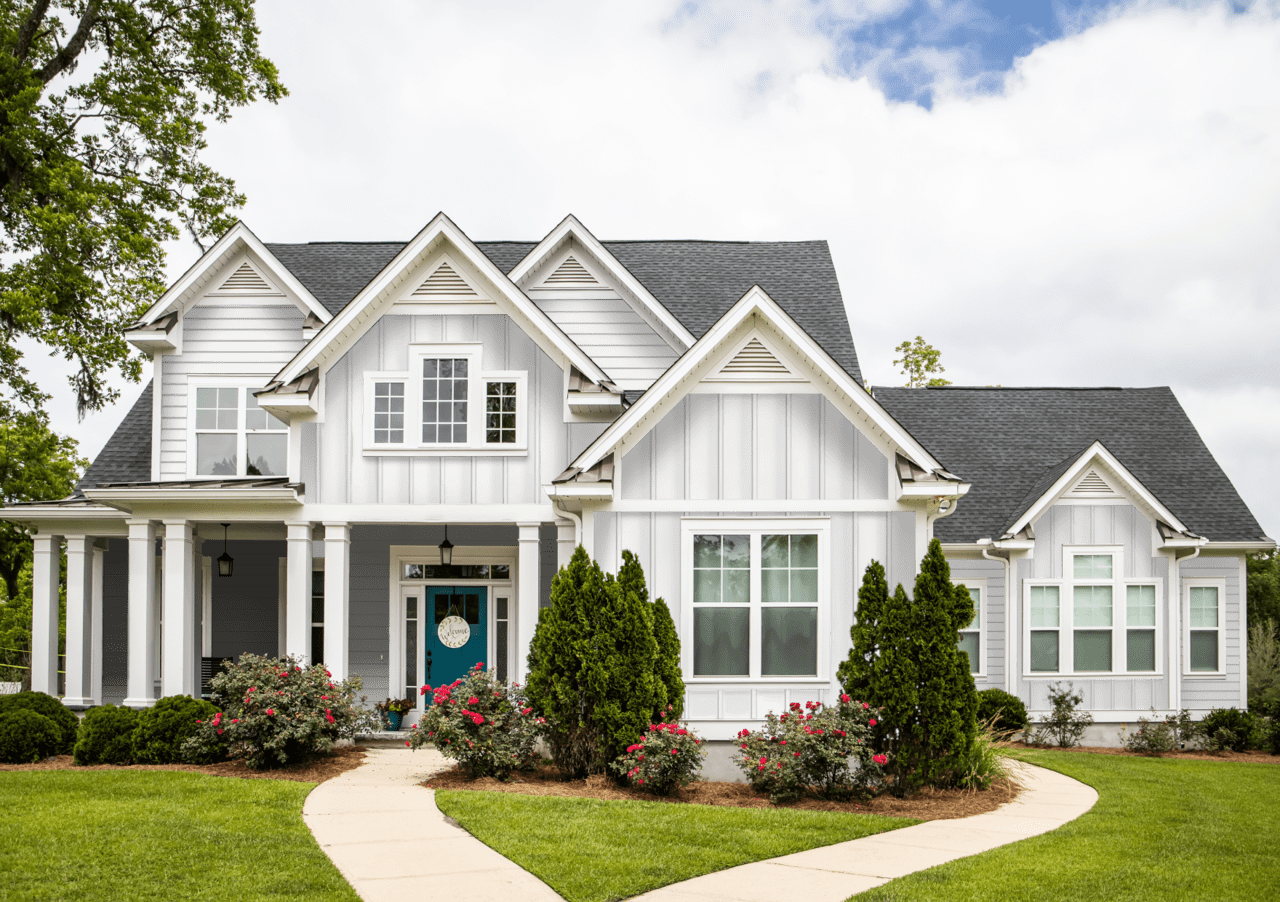 Reserved white sherwin williams exterior house
