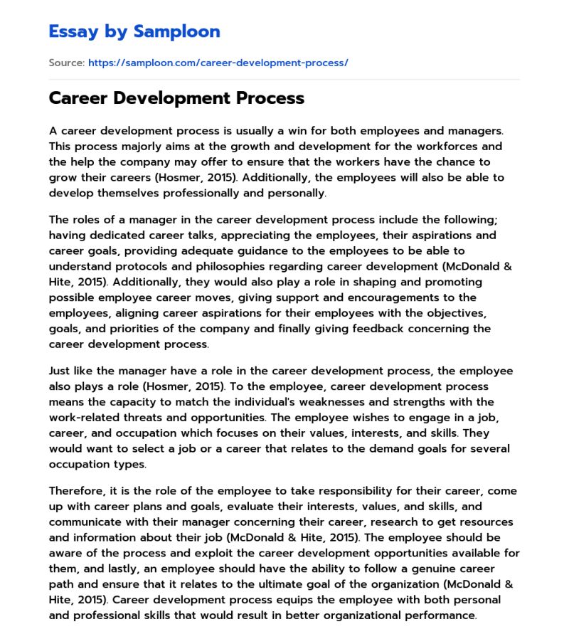 Creating A Career Development Plan Essay Example Studyhippo Com - Incredible 4K Abstract Illustrations | Free Download