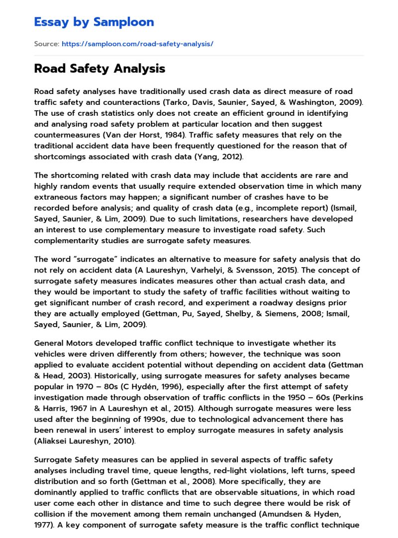 Road Safety Analysis Devpost - Desktop Space Images for Desktop