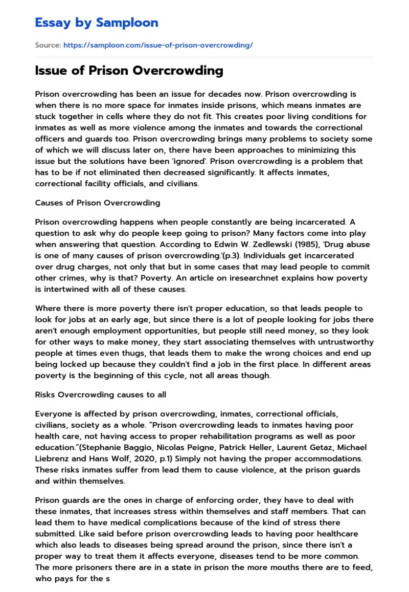 Prison Systems Essay Free Essay Sample On Samploon Com - Amazing Gradient Wallpaper - Mobile