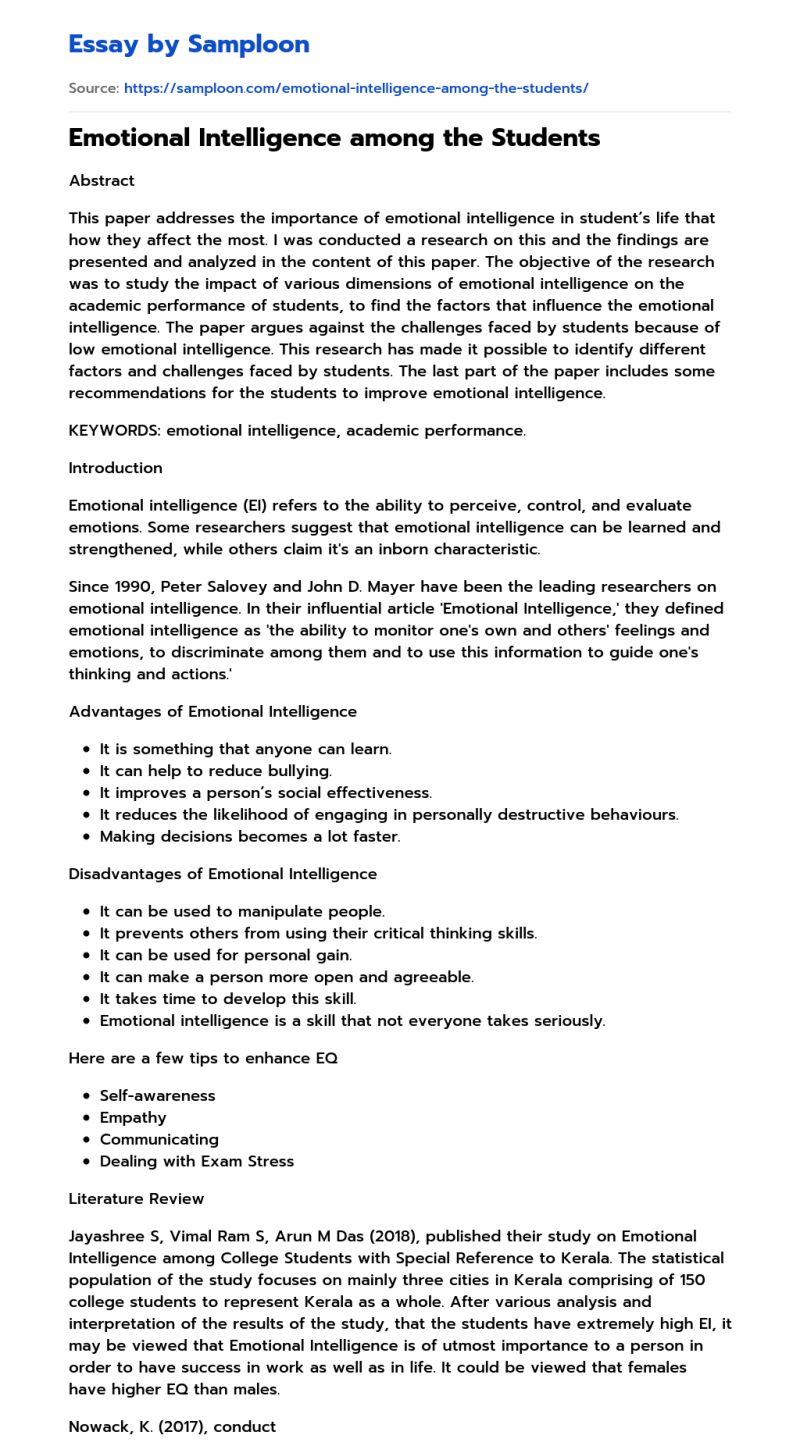 Theory Of Multiple Intelligence Personal Essay On Samploon Com - Ocean Pictures - Classic High Resolution Collection