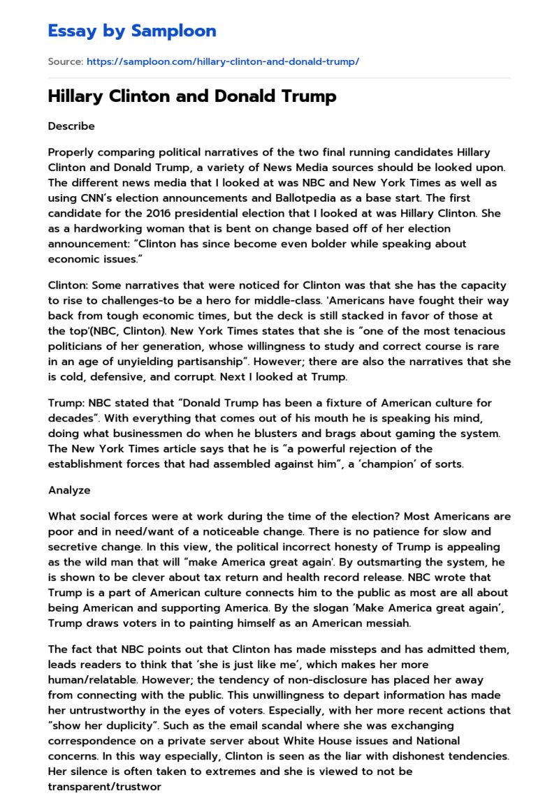 Donald Trump Essay - Download Amazing Space Design | High Resolution