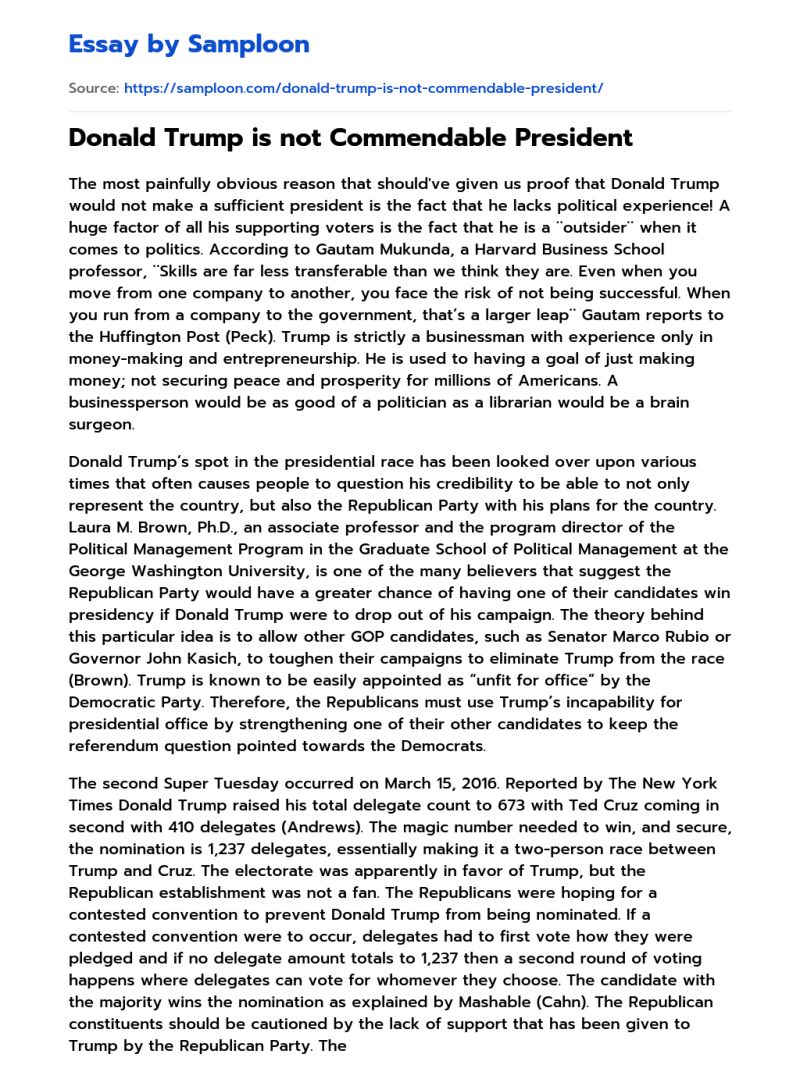 Vladimir Putin And Donald Trump Free Essay Sample On Samploon Com - Premium City Photo Gallery - 8K