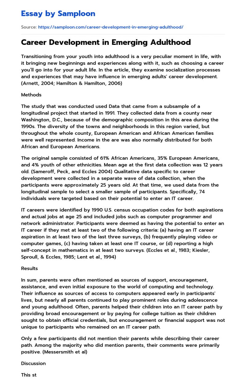 Emerging Adulthood Assignment Docx Paper Assignment Guidelines 1 - Perfect Mobile Landscape Photos | Free Download