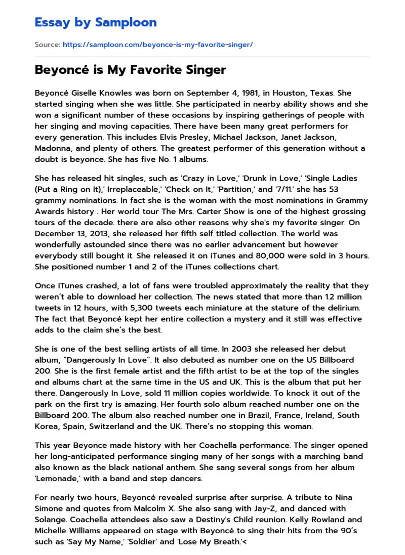 My Favorite Singer Essay Pdf - Download High Quality Minimal Art | Mobile