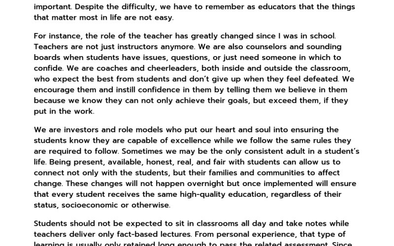 My Dream Job Essay 100 Words.