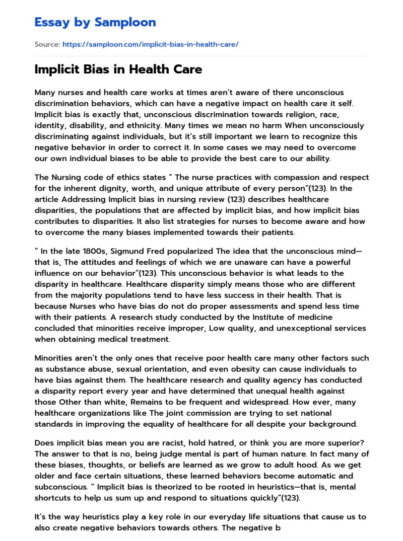 Implicit Bias In Health Care By Netce Goodreads - Premium Gradient Illustration Gallery - Desktop