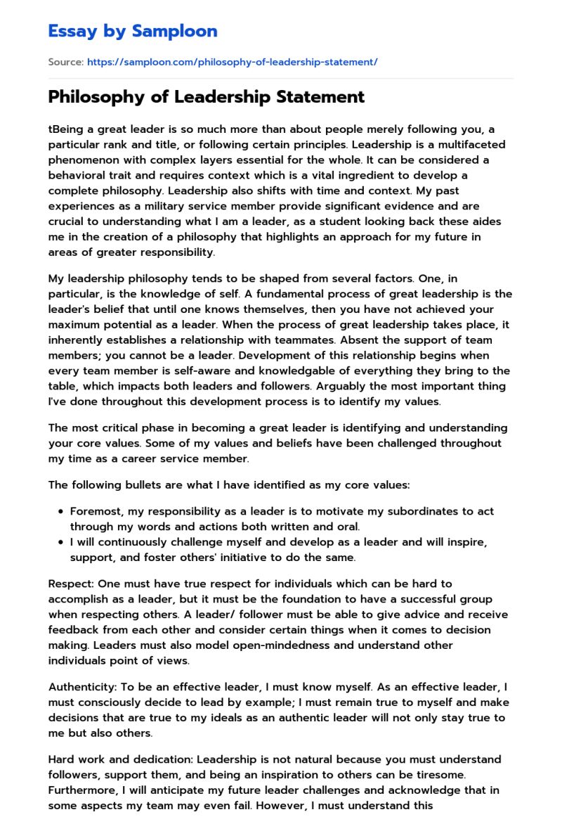 Leadership Philosophy Statement Pdf - Premium Mountain Illustration Gallery - 4K