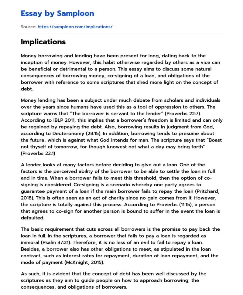 Examples Of Implications - Vintage Picture Collection - 8K Quality