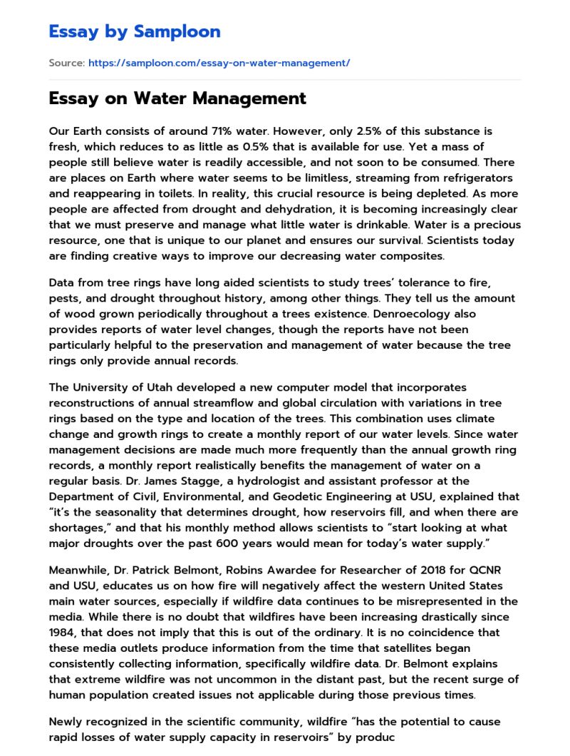 Integrated Water Resources Management Essay Example Studyhippo Com - Mobile Light Textures for Desktop
