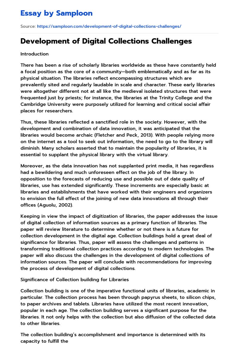 Pdf Strategies And Challenges For Electronic Collection Development - Best Vintage Images in HD