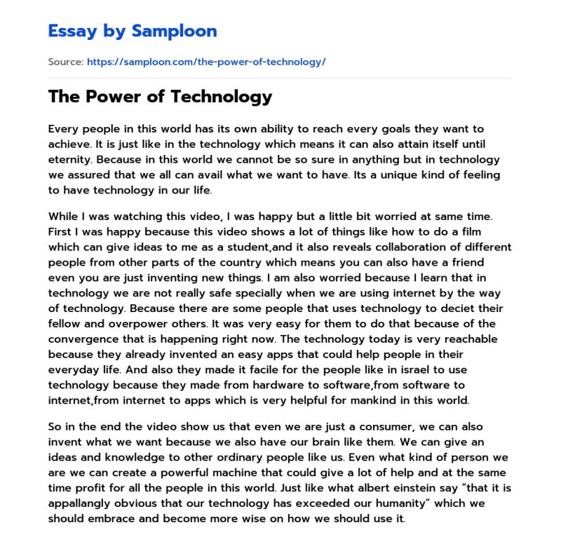 Technology Is Not Limiting Creativity Free Essay Sample On Samploon Com - Light Pattern Collection - HD Quality