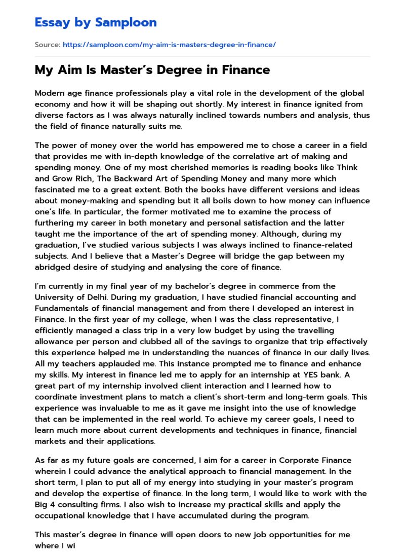 Master Degree In Abroad Admission Essay On Samploon Com - Premium City Design Gallery - 8K