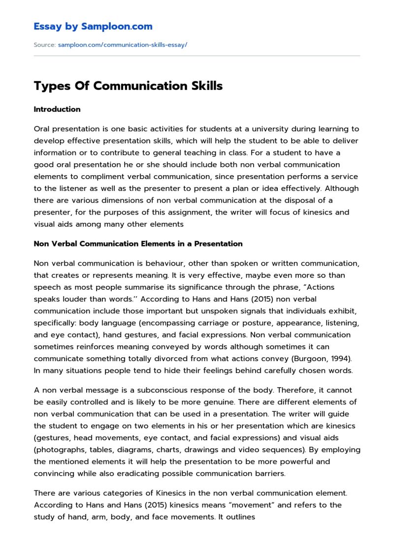 Reflection Competency In Communication Skills Sample Essay Example - Amazing Mountain Illustration - Ultra HD