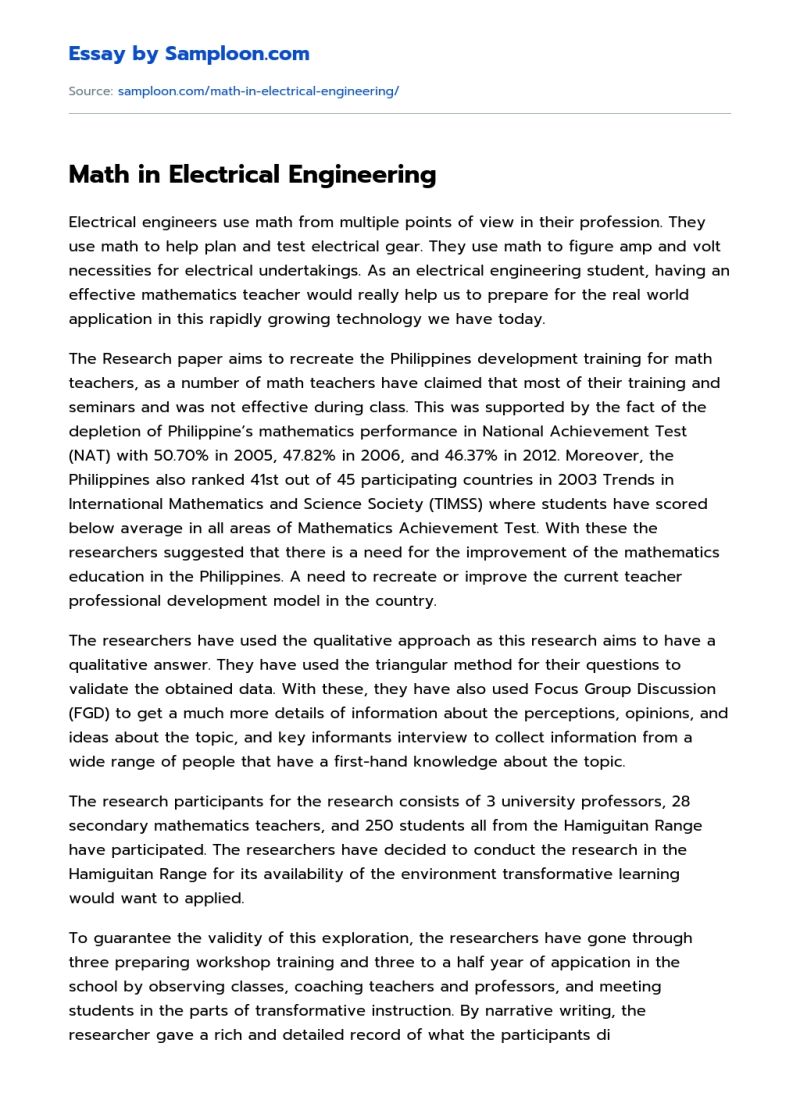 How Much Will I Use Math In Electrical Engineering Ece - HD Colorful Illustrations for Desktop
