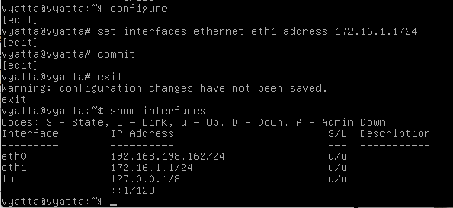 Vyatta Virtual Router–Basic IPv4 Configuration (Project V1) | Bantou ...