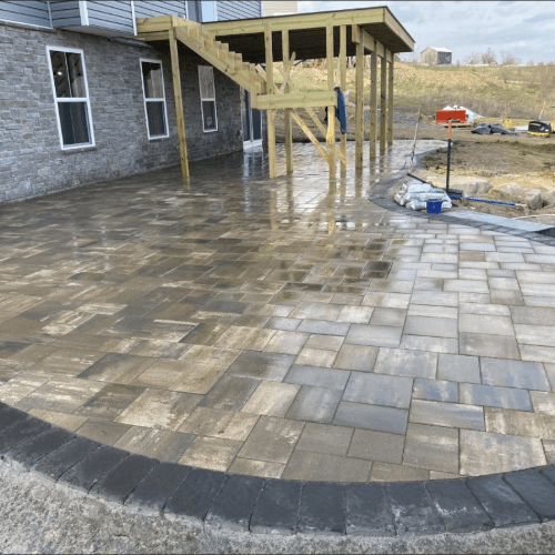 Hardscapes from Samson's Pools. Northeast Ohio Swimming Pool Sales and Installation.