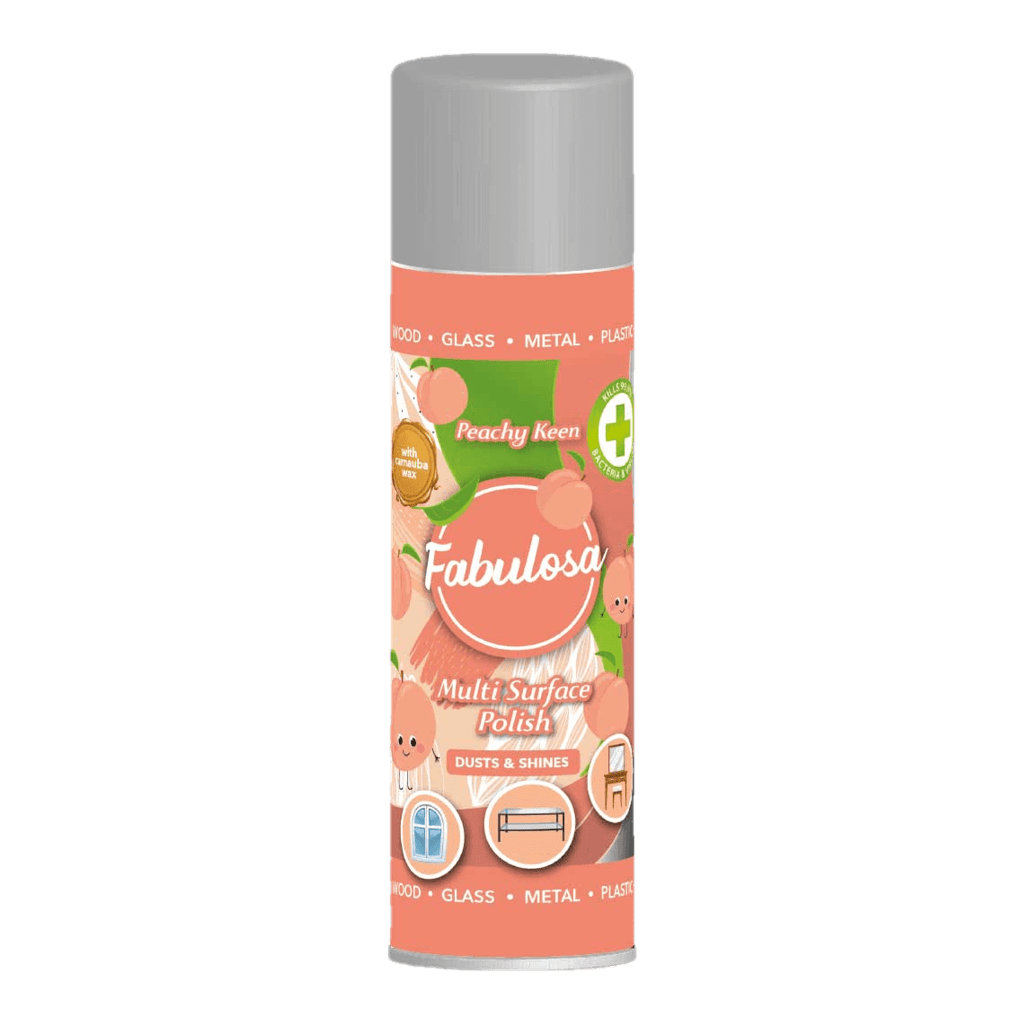 T1237 Fabulosa Peachy Keen Multi-Surface Polish - 300ml (12 Pack)