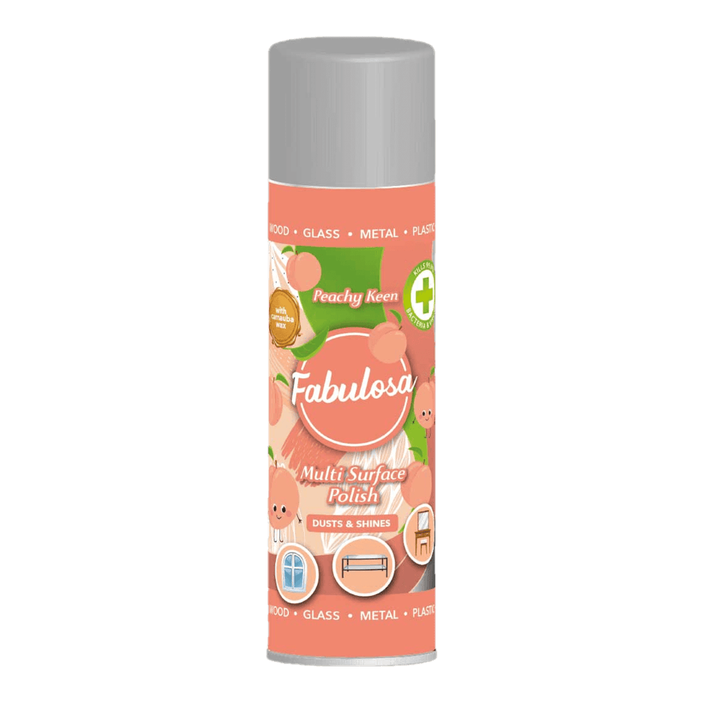 T1237 Fabulosa Peachy Keen Multi-Surface Polish - 300ml (12 Pack)