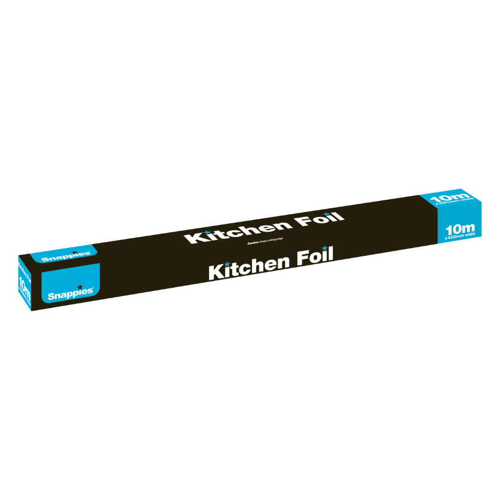 SNAPPIES KITCHEN FOIL 45CM X 10M (PRICE PER BOX OF 12)